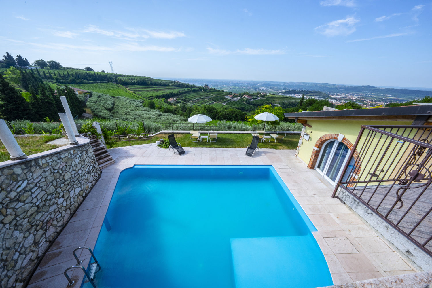 Vista piscina