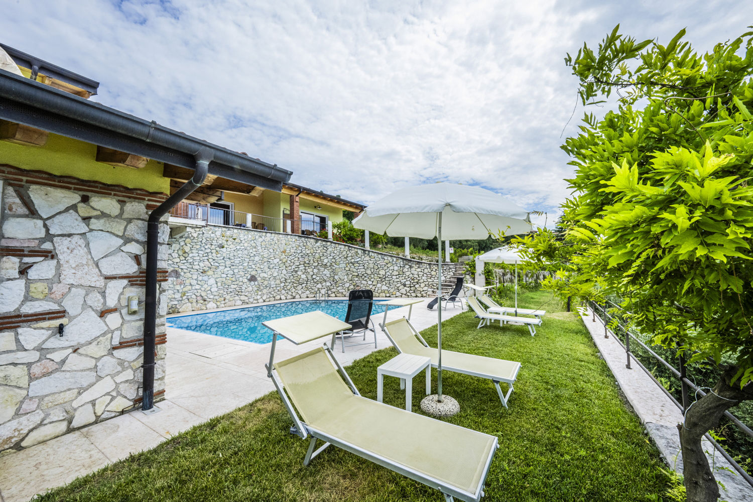 Vista piscina