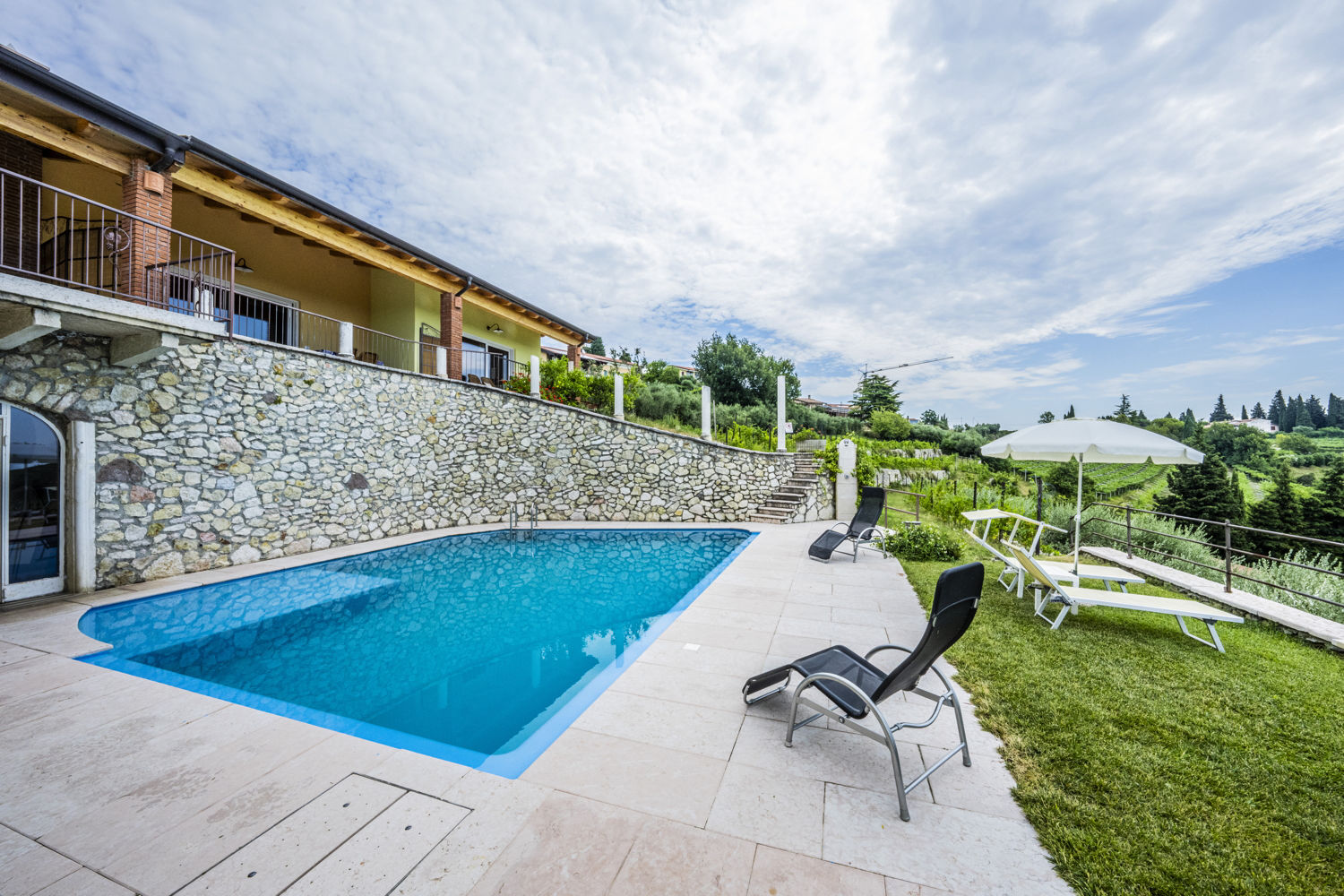 Vista piscina