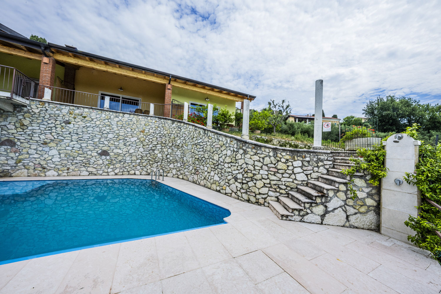 Vista piscina