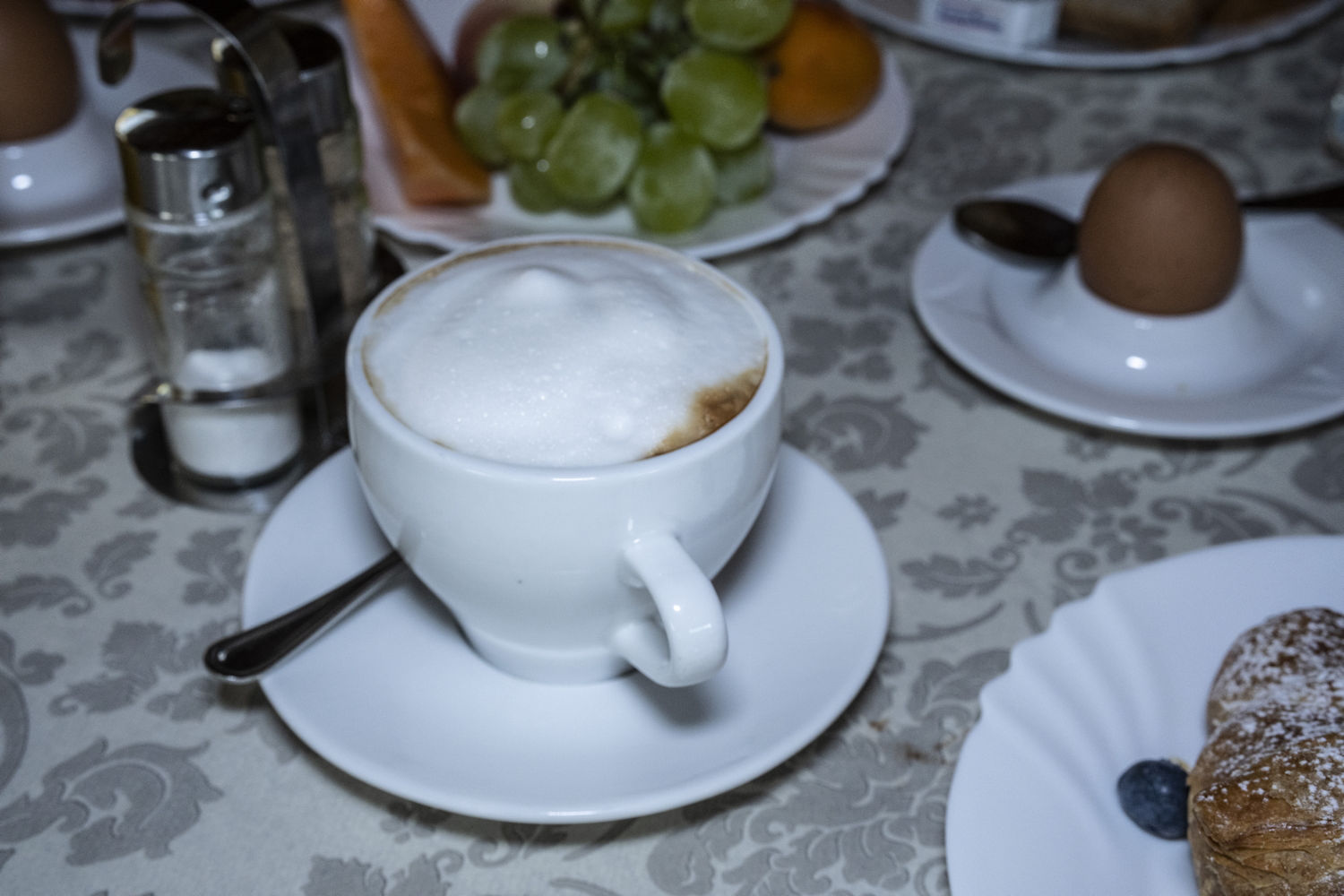 Spazio colazione esterno
