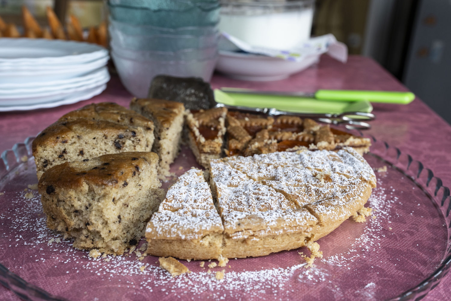 Spazio colazione esterno