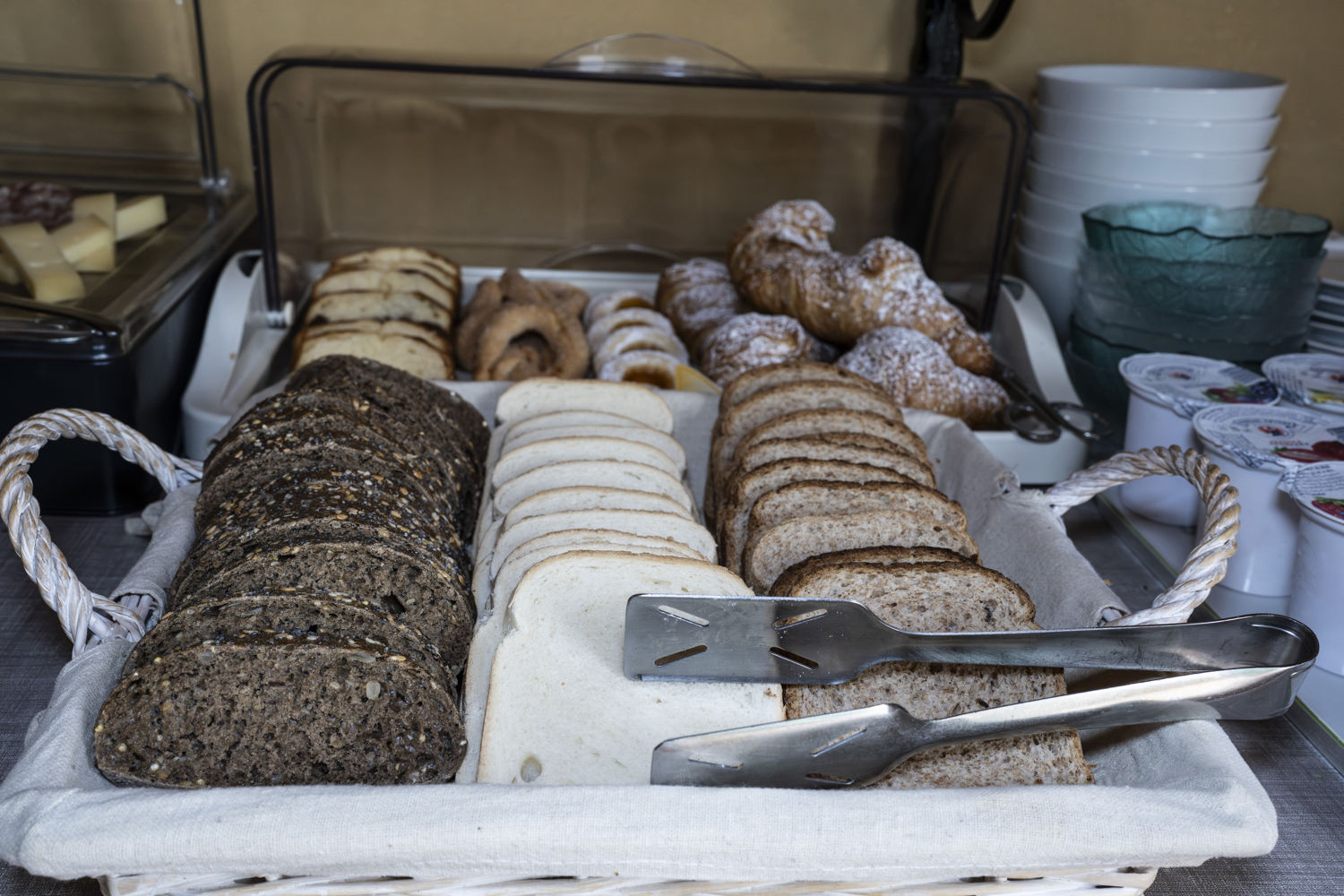 Spazio colazione esterno