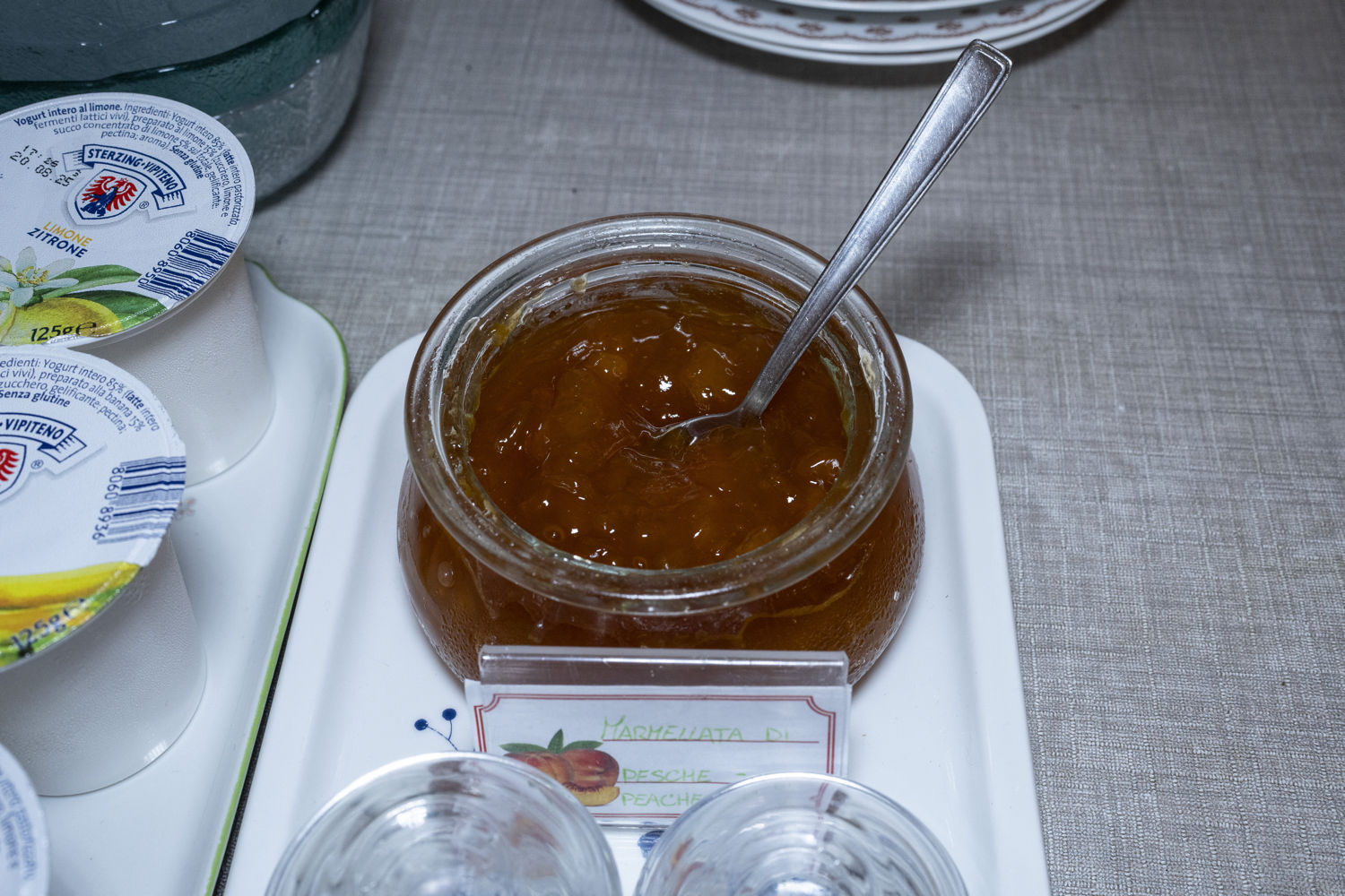 Spazio colazione esterno