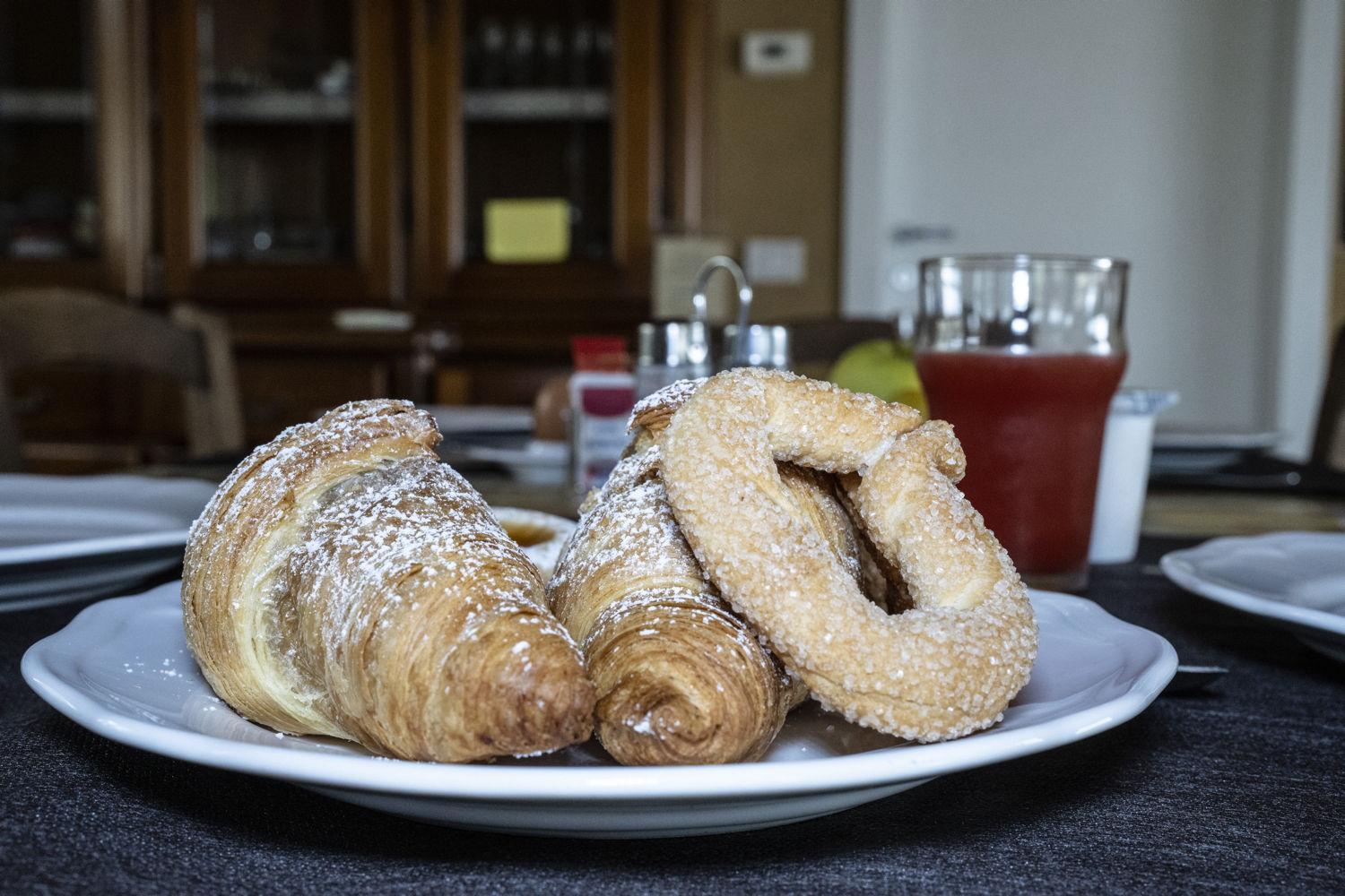 Spazio colazione esterno