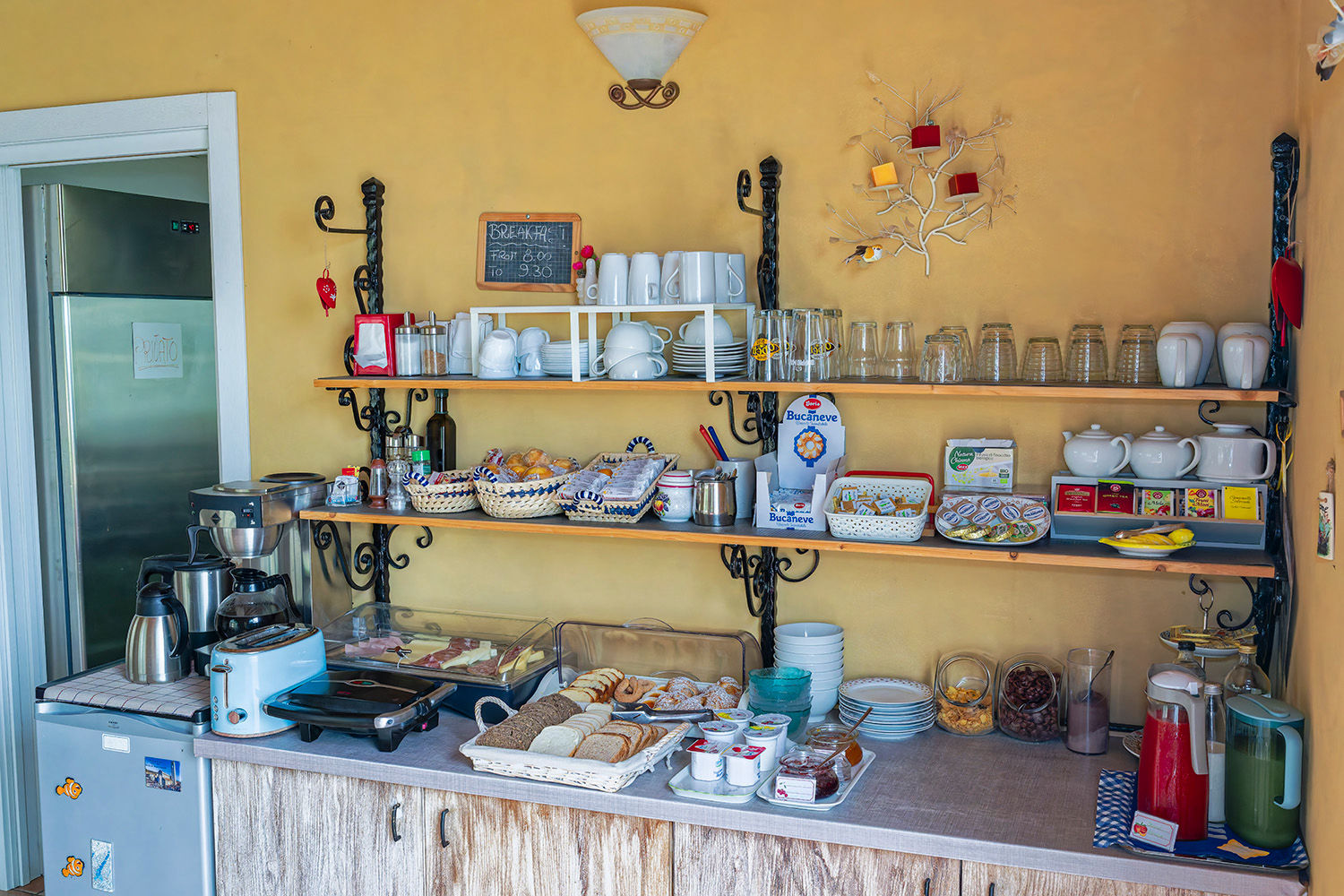 Sala colazione buffet