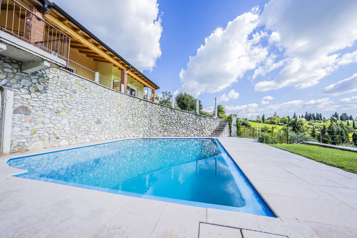 Vista piscina