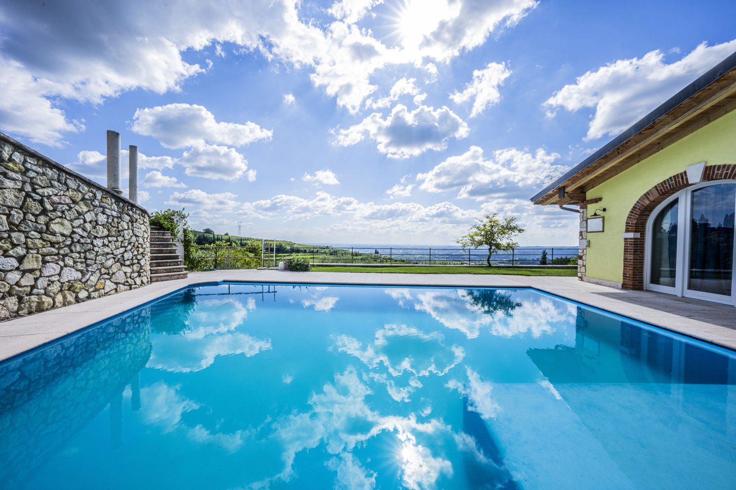 Vista piscina