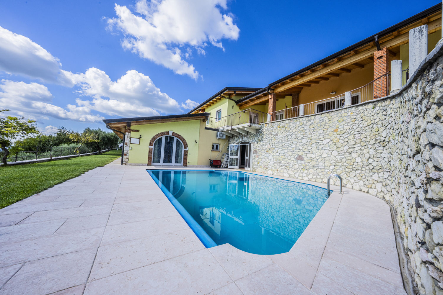 Vista piscina