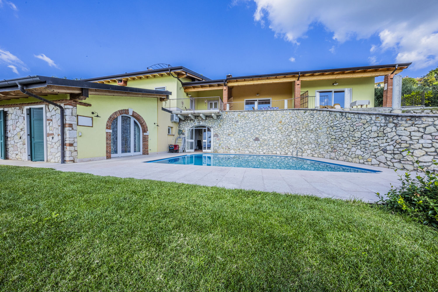 Vista piscina