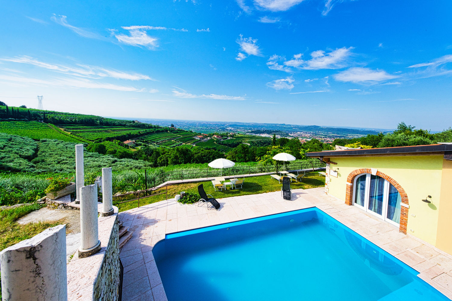 The swimming pool