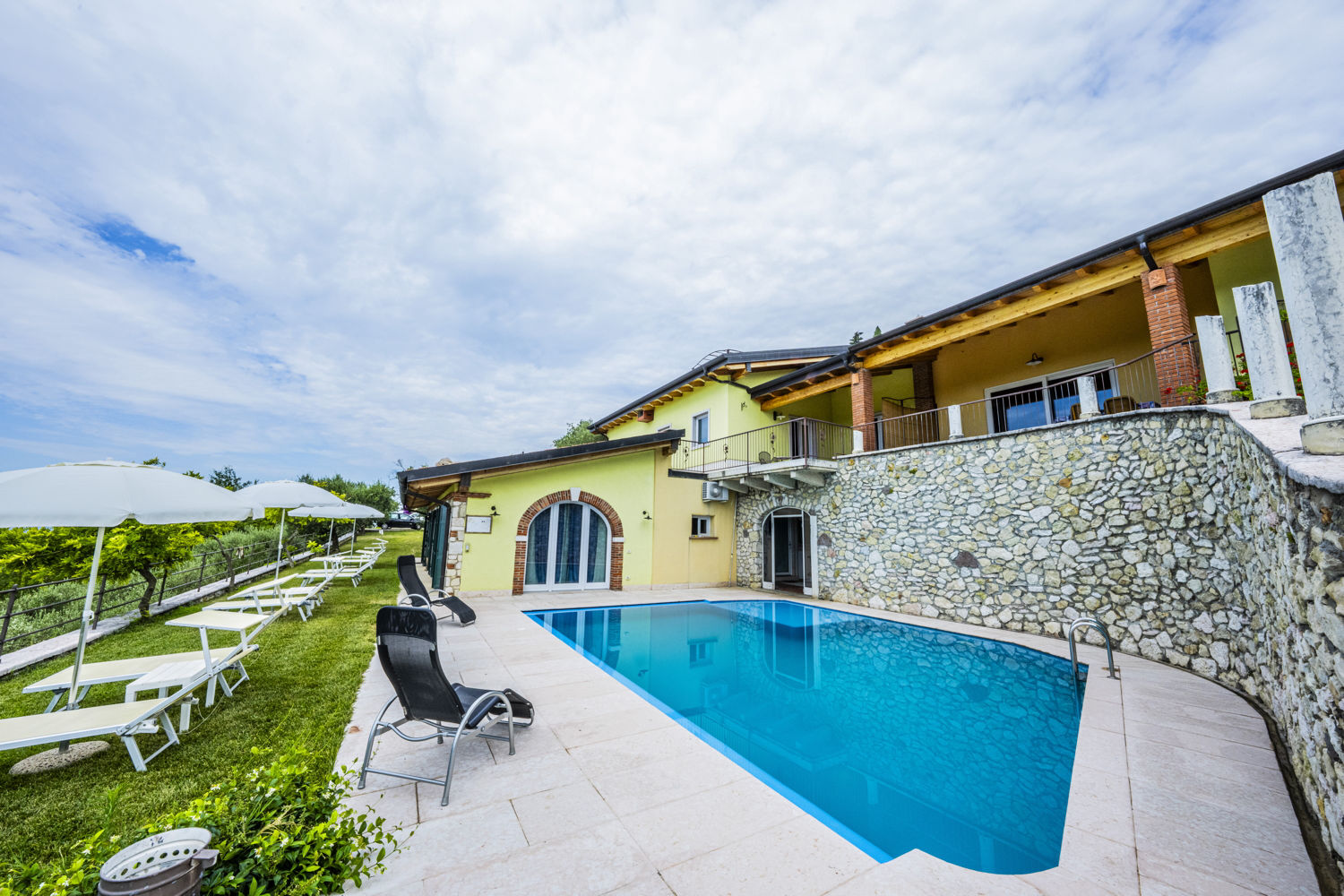 The swimming pool