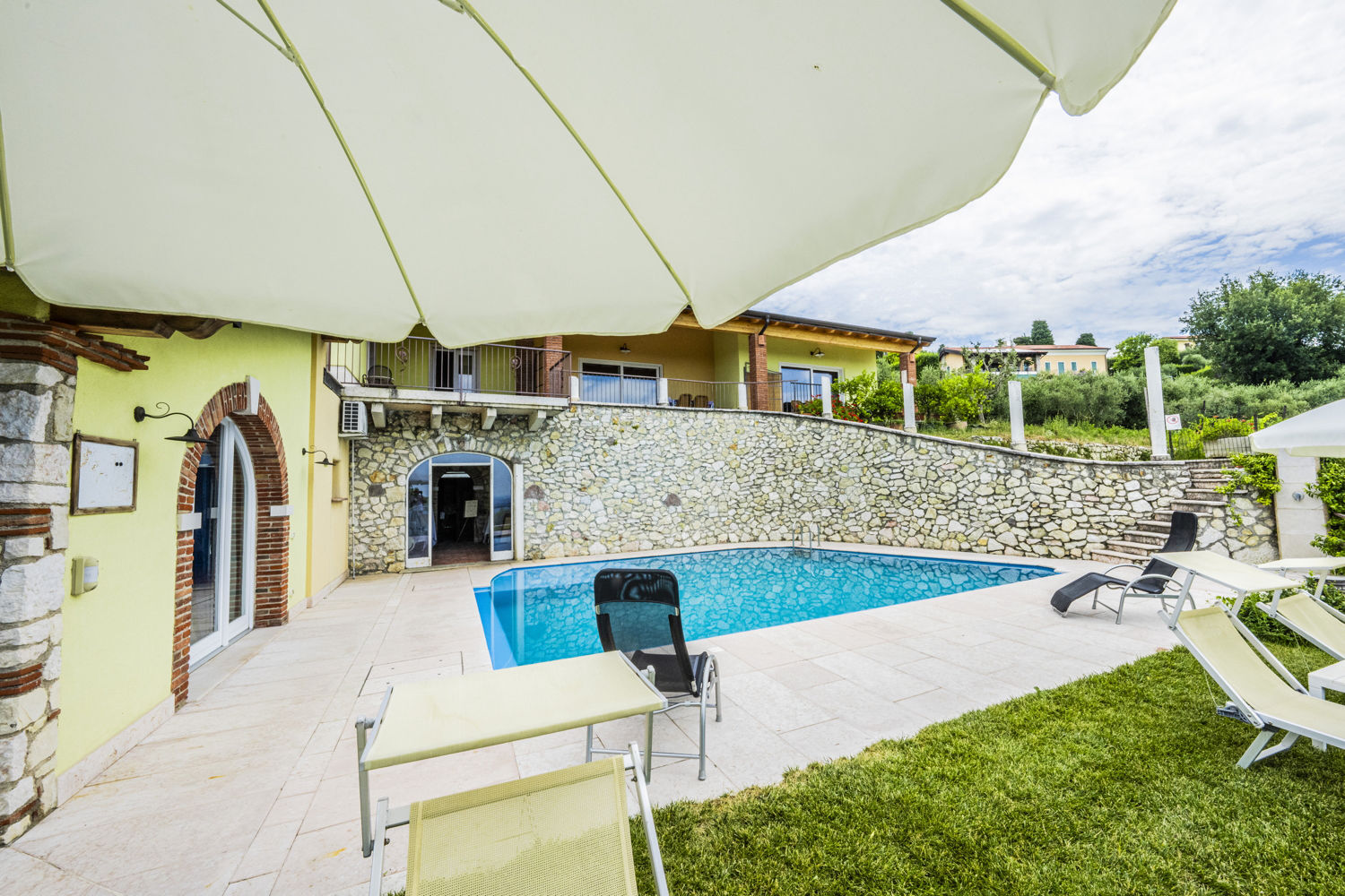The swimming pool
