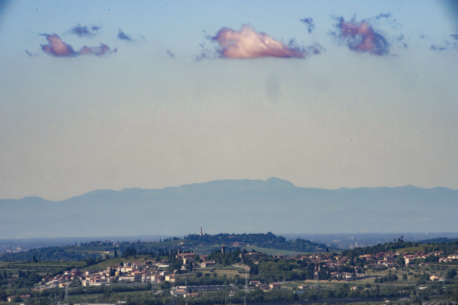 View of the Apennines
