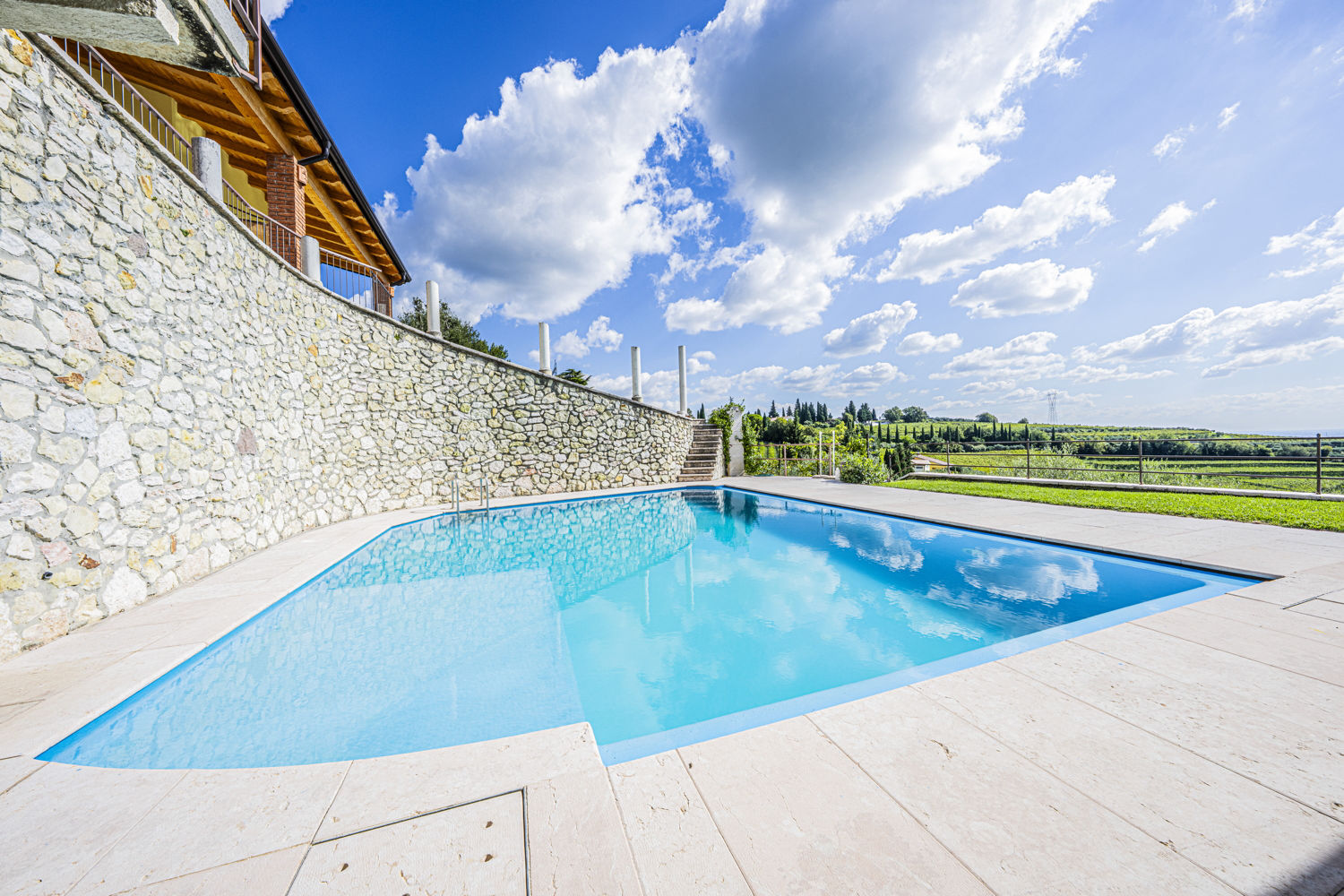 The swimming pool