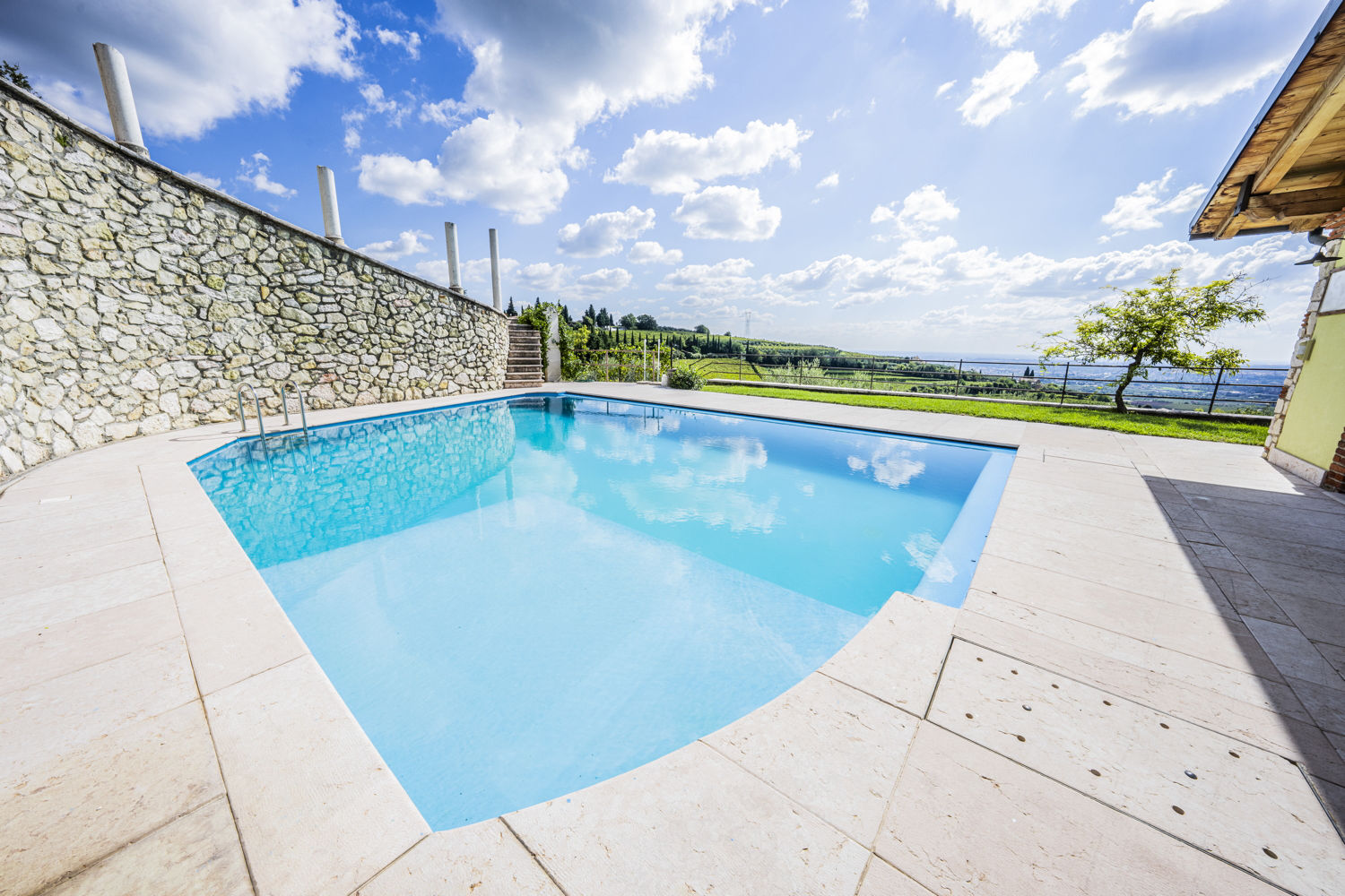 The swimming pool