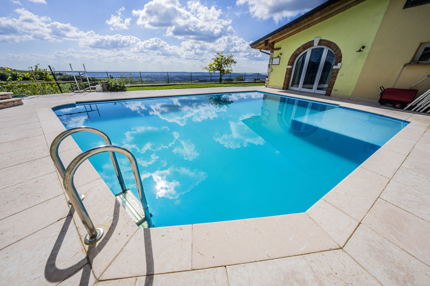 The swimming pool