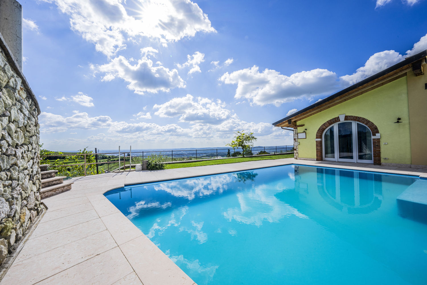 The swimming pool